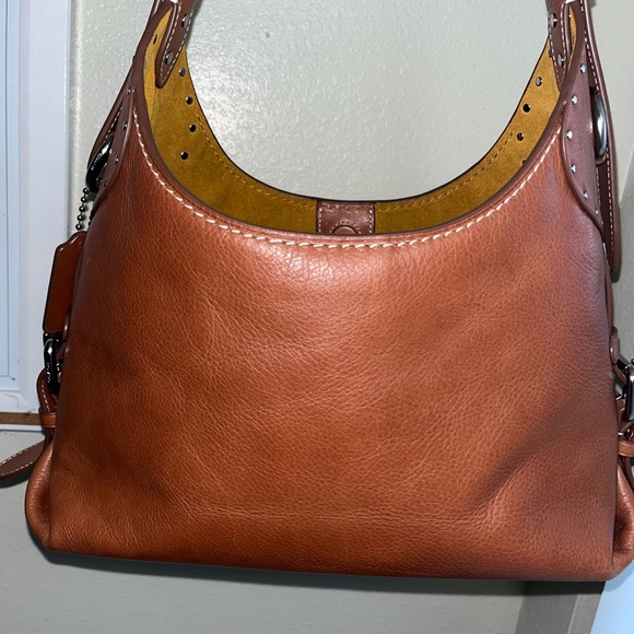 Coach cargo leather shoulder bag - Picture 3 of 7